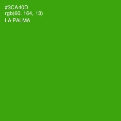 #3CA40D - La Palma Color Image