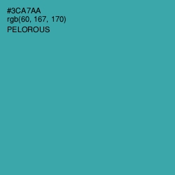 #3CA7AA - Pelorous Color Image