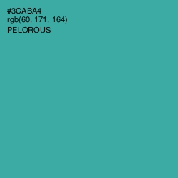 #3CABA4 - Pelorous Color Image