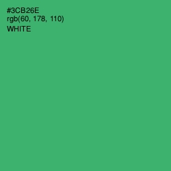 #3CB26E - Sea Green Color Image