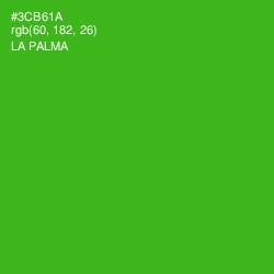 #3CB61A - La Palma Color Image