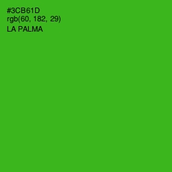 #3CB61D - La Palma Color Image