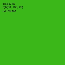#3CB71A - La Palma Color Image