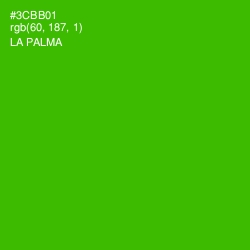 #3CBB01 - La Palma Color Image