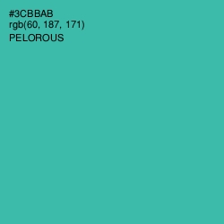 #3CBBAB - Pelorous Color Image