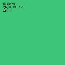 #3CC479 - Malachite Color Image