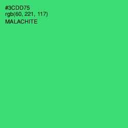 #3CDD75 - Malachite Color Image