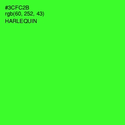 #3CFC2B - Harlequin Color Image