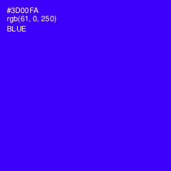 #3D00FA - Blue Color Image