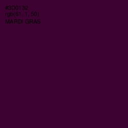 #3D0132 - Mardi Gras Color Image