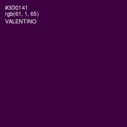 #3D0141 - Valentino Color Image