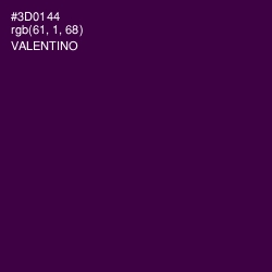 #3D0144 - Valentino Color Image