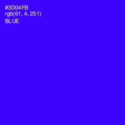 #3D04FB - Blue Color Image