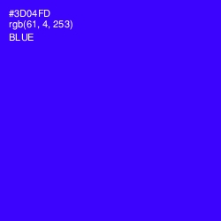 #3D04FD - Blue Color Image