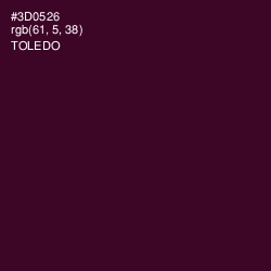 #3D0526 - Toledo Color Image
