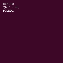 #3D0728 - Toledo Color Image