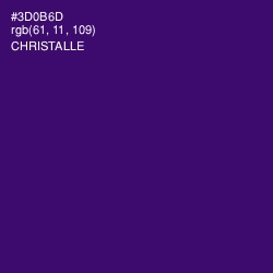 #3D0B6D - Christalle Color Image