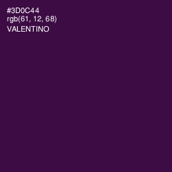 #3D0C44 - Valentino Color Image