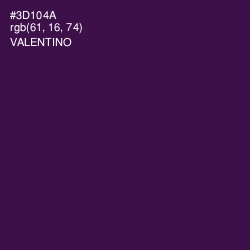 #3D104A - Valentino Color Image