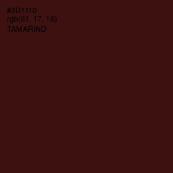 #3D1110 - Tamarind Color Image