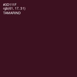 #3D111F - Tamarind Color Image