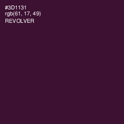 #3D1131 - Revolver Color Image