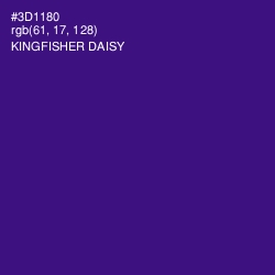 #3D1180 - Kingfisher Daisy Color Image