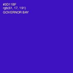 #3D11BF - Governor Bay Color Image
