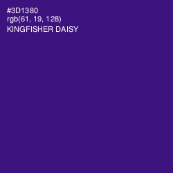 #3D1380 - Kingfisher Daisy Color Image