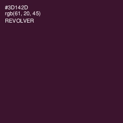 #3D142D - Revolver Color Image