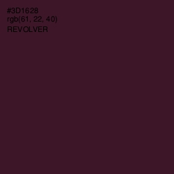 #3D1628 - Revolver Color Image