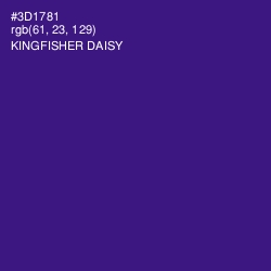 #3D1781 - Kingfisher Daisy Color Image