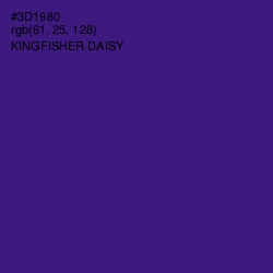 #3D1980 - Kingfisher Daisy Color Image