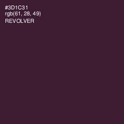#3D1C31 - Revolver Color Image
