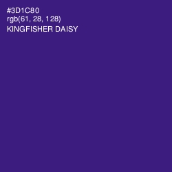 #3D1C80 - Kingfisher Daisy Color Image