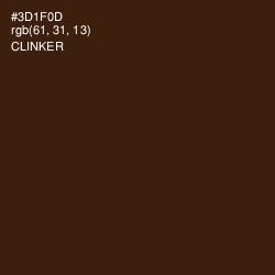 #3D1F0D - Clinker Color Image