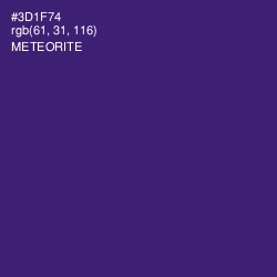 #3D1F74 - Meteorite Color Image