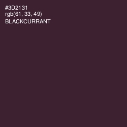 #3D2131 - Blackcurrant Color Image