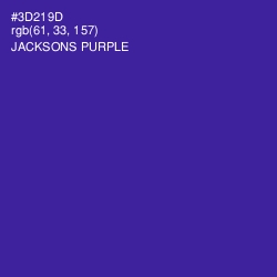 #3D219D - Jacksons Purple Color Image