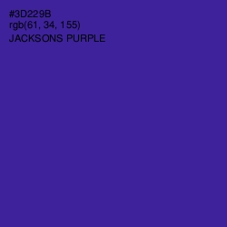 #3D229B - Jacksons Purple Color Image