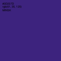 #3D237D - Minsk Color Image