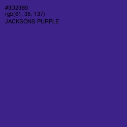 #3D2389 - Jacksons Purple Color Image