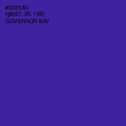 #3D23A0 - Governor Bay Color Image