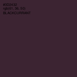 #3D2432 - Blackcurrant Color Image