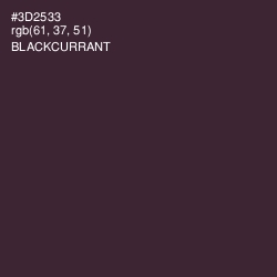 #3D2533 - Blackcurrant Color Image