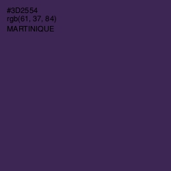 #3D2554 - Martinique Color Image