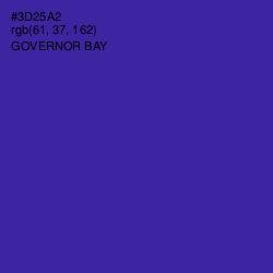 #3D25A2 - Governor Bay Color Image