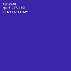 #3D25A9 - Governor Bay Color Image