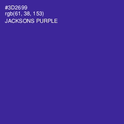 #3D2699 - Jacksons Purple Color Image