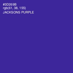 #3D269B - Jacksons Purple Color Image